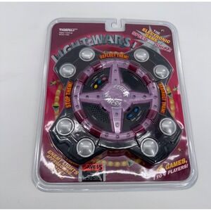 Tiger Electronics Light Wars Spped and Skill Handheld Game‎ Vintage 1997 New
